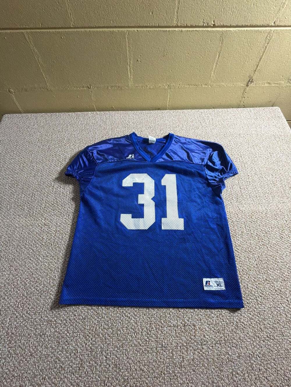 Russell Athletic Royal Blue Mesh Football Jersey #31 Size XL